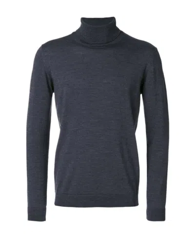 John Smedley Cherwell Roll Neck Sweater In Black
