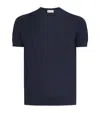 John Smedley Kempton Knitted Cotton T-shirt
