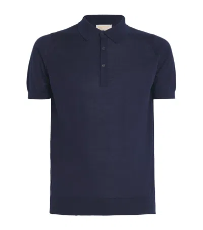 John Smedley Cotton-cashmere Elias Polo Shirt