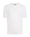 John Smedley Noah Skipper Collar Shirt Ss In White