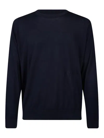 John Smedley Cotton Sweater Clothing In Blue