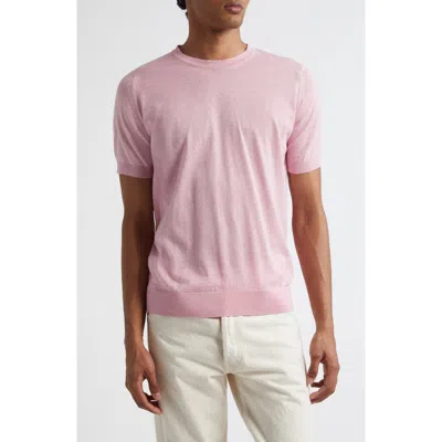 John Smedley Coulter Sea Island Cotton & Cashmere T-shirt