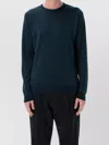 John Smedley Cozy Long Sleeve Knit Sweater In Blue