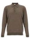 John Smedley Polo-neck Cuffed-sleeve Sweater In Animal Print