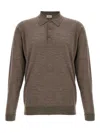 John Smedley Dorset Sweater In Brown