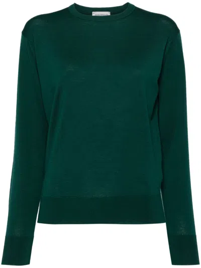 John Smedley Emmy Sweater In Green