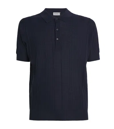 John Smedley Extra Fine Merino Wool Jaxen Polo Shirt