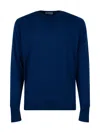 John Smedley Soft Lightweight Knit Sweater With Round Neck