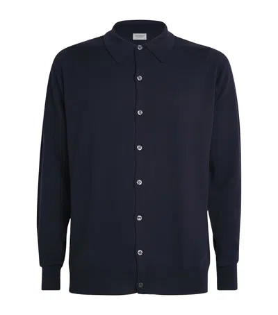 John Smedley Extra Fine Merino Wool Tibor Shirt
