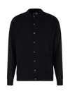 John Smedley Extrafine Polo Cardigan Clothing In Black