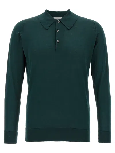 John Smedley Finchley Polo Green