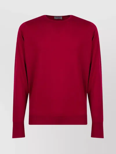 JOHN SMEDLEY FINE CREW NECK SWEATER