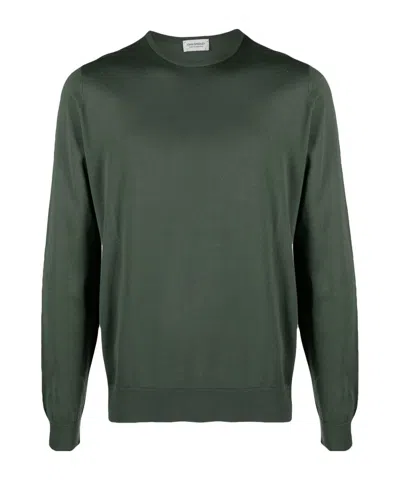 JOHN SMEDLEY FINE-KNIT COTTON JUMPER