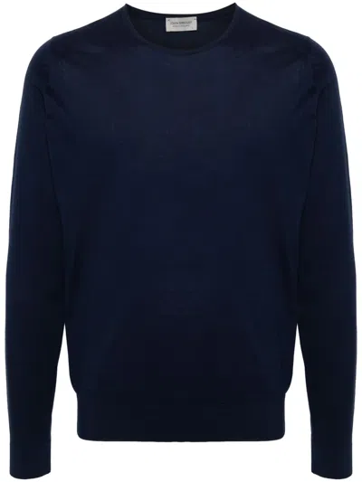 JOHN SMEDLEY FINE-KNIT COTTON JUMPER