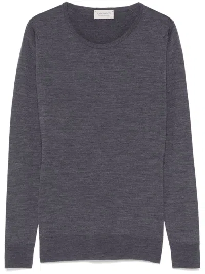 John Smedley Geranium Sweater In Grey