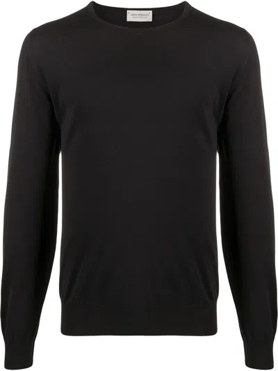JOHN SMEDLEY JOHN SMEDLEY HATFIELD - COTTON CREW-NECK SWEATER