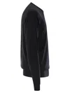 John Smedley Hatfield - Cotton Crew-neck Sweater In Black