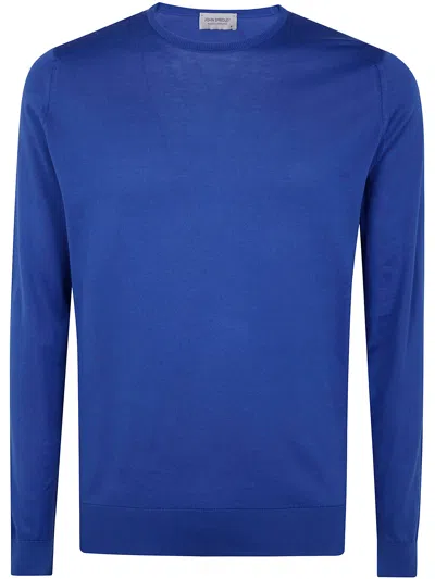 JOHN SMEDLEY JOHN SMEDLEY HATFIELD LONG SLEEVES CREWNECK PULLOVER