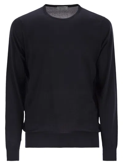 JOHN SMEDLEY JOHN SMEDLEY HATFIELD COTTON CREW NECK SWEATER