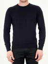 John Smedley Hatfield Pullover In Black