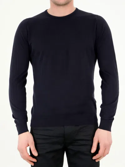 John Smedley Hatfield Pullover In Black