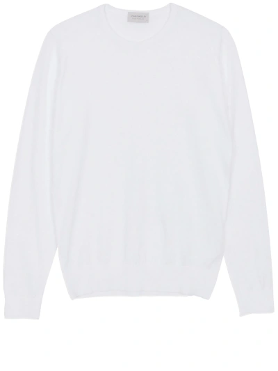 John Smedley Hatfield Pullover In White