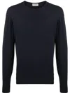 John Smedley Hatfield Pullover In Blue