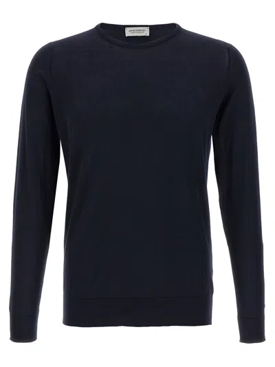 John Smedley Hatfield Sweaters And Cardigans In Blue
