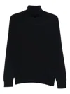 John Smedley Hawley Halterneck Sweater In Black