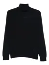 John Smedley Hawley Halterneck Sweater In Black