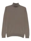 John Smedley Hawley Pullover Roll Neck In Blue
