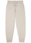 John Smedley Henning Merino Wool Sweatpants In Neutral
