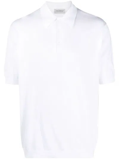 JOHN SMEDLEY JOHN SMEDLEY ISIS FINE KNIT COTTON POLO SHIRT