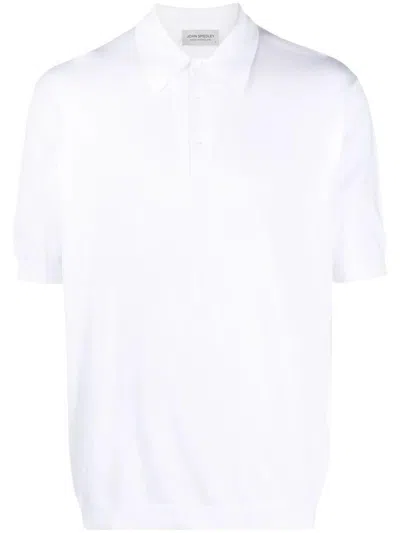 JOHN SMEDLEY JOHN SMEDLEY ISIS FINE KNIT COTTON POLO SHIRT