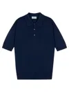 John Smedley Isis Fine Knit Cotton Polo Shirt Clothing