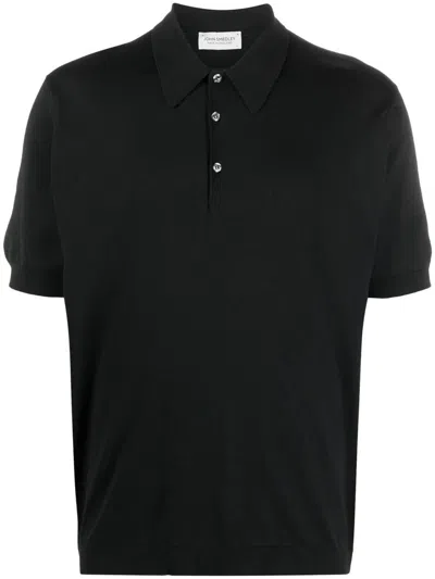 John Smedley Isis Fine Knit Cotton Polo Shirt