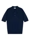 John Smedley Isis Fine Knit Cotton Polo Shirt Clothing