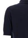 John Smedley Adrian Shirt Ss In Blue