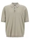 John Smedley 'isis' Polo Shirt In Green