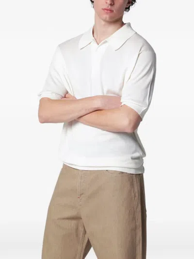 John Smedley Isis Short-sleeve T-shirt In White