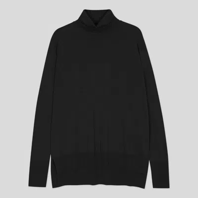 John Smedley Jersey In Black