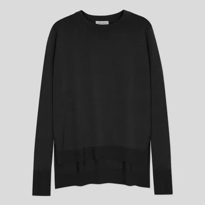 John Smedley Jersey In Black