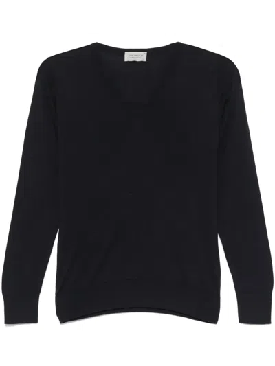 John Smedley Julie T-shirt In Blue