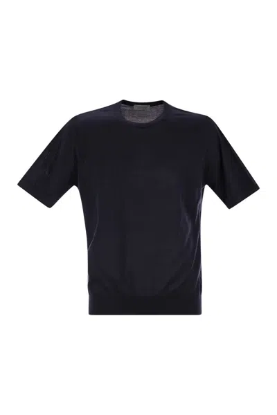 JOHN SMEDLEY JOHN SMEDLEY KEMPTON - COTTON CREW-NECK SWEATER