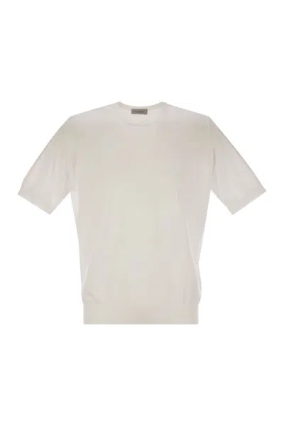 JOHN SMEDLEY JOHN SMEDLEY KEMPTON - COTTON CREW-NECK SWEATER