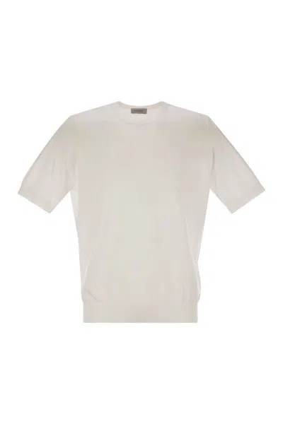 JOHN SMEDLEY JOHN SMEDLEY KEMPTON - COTTON CREW-NECK SWEATER