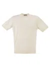 John Smedley Kempton Tshirt In Neutral