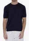 John Smedley Kempton T-shirt In Blue