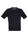 John Smedley Kempton - Cotton Crew-neck Sweater In Navy