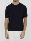 John Smedley Kempton T-shirt In Black